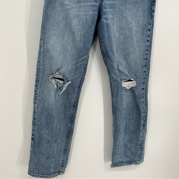 Gap Denim Cheeky Straight Distressed Jeans Size 28 Regular - Picture 2 of 8